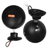 Magicvoice MV-13 7.5 CM 20 Watt Komütatörlü Hat Trafolu Siyah Sütun Sarkık Hoparlör (2'Li Takım) - 1