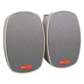 Magicvoice MV-22 12 CM 40 Watt Komütatörlü Hat Trafolu Krem Beyaz Sütun Hoparlör (2'Li Takım) - 2