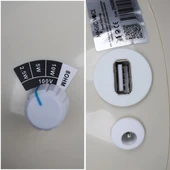 Magicvoice MV-12 7.5 CM 20 Watt Komütatörlü Hat Trafolu Krem Beyazı Sütun Sarkık Hoparlör (2'Li Takım) - 4