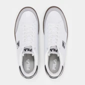 Fila Courtbay Erkek Sneaker Spor Ayakkabı Beyaz-Siyah FFM0365 thumbnail 4