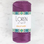 Loren Macrame Mor El Örgü İpi - RM 0160 - 34347 thumbnail 1