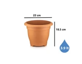 Omnipazar SO-VHS3 Dekoratif Vaha Saksı İç ve Dış Mekan 3.9 Litre No 3 thumbnail 5