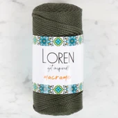 Loren Macrame Asker Yeşili El Örgü İpi - RM 0195 - 34337 thumbnail 1