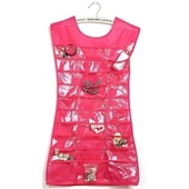 BUFFER® Elbise Şeklinde Takı Organizeri - Pembe - 2