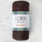 Loren Macrame Kahverengi El Örgü İpi - RM 0210 - 34338 thumbnail 1