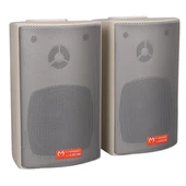 Magicvoice MV-16 7.5 CM 30 Watt Komütatörlü Hat Trafolu Beyaz Sütun Hoparlör (2'Li Takım) - 2