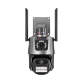 MPIA UME 3 MP + 3 MP Çift Lens Wi-Fi Sd Kart Girişli İp Kamera - 1