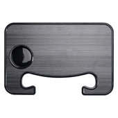 Direksiyon Tepsisi, Araba Masa Tepsisi, Dizüstü ve Araç Koltuğu için Direksiyon Masası Dizüstü Bilgisayar Dizüstü Bilgisayar Yemek Masası, Siyah Yemek için Araba Tepsileri - 2