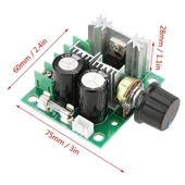 12V-40V Kademesiz Motor Hız Regülatörü 12V-40V 10A - 4