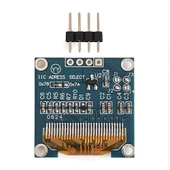 0.96" Mavi Yeşil Dual Color OLED LCD Ekran I2C IIC Communication Display thumbnail 3