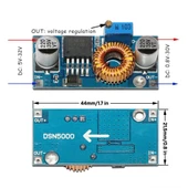 Step-Down Güç Modülü 5A XL4005 4015 DC-DC Çıkış Ayarlanabilir thumbnail 5
