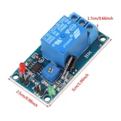 12V Toprak Nem Sensör Rölesi Ayarlı Nem Otomatil Sulama Ayar Kartı thumbnail 4