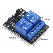 2 Yönlü 5V Optocoupler Koruma Röleli Geliştirme Kartı thumbnail 4