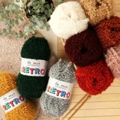 La Mia RETRO Asker Yeşili El Örgü İpi - LM8001 thumbnail 3