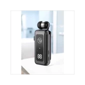 Pg20 Kablolu Makaralı Bluetooth Kulaklık Uzun Pil Ömrü Dijital Göstergeli thumbnail 1