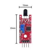 KY-026 Infrared Alev Algılama Sensörü thumbnail 4