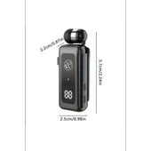 Pg20 Kablolu Makaralı Bluetooth Kulaklık Uzun Pil Ömrü Dijital Göstergeli thumbnail 2