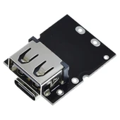 Type-C 5V 2A Güç Modülü Şarj ve Deşarj Entegre Modül 4.2/4.35V Lithium Battery Uyumlu thumbnail 2