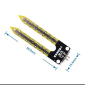 12V Toprak Nem Sensör Rölesi Ayarlı Nem Otomatil Sulama Ayar Kartı thumbnail 5