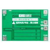 3 strings 11.1V 12.6V 18650 Lityum Batarya Koruma Devresi thumbnail 6