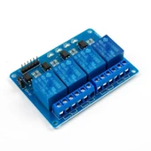 4 Yönlü Röle Optocoupler Gösterge Işıklı Output 5V - 1