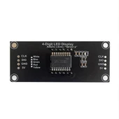 4 Basamaklı LED Gösterge Modülü 7-segment TM1637 thumbnail 6