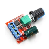PWM DC Motor Hız Ayarlayıcı 5V-35V Speed Regulator Switch 5A Switch Function LED Dimmer thumbnail 1