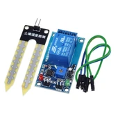5V Toprak Nem Sensör Rölesi Ayarlı Nem Otomatil Sulama Ayar Kartı - 1
