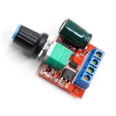 PWM DC Motor Hız Ayarlayıcı 5V-35V Speed Regulator Switch 5A Switch Function LED Dimmer thumbnail 6