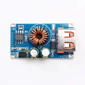 USB DC Step-Down Modül 12V24V to QC3.0 Mobil Telefon Hızlı Şarj Modülü QCMINI - 2