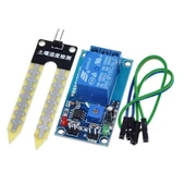 12V Toprak Nem Sensör Rölesi Ayarlı Nem Otomatil Sulama Ayar Kartı thumbnail 1