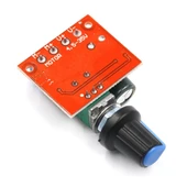 PWM DC Motor Hız Ayarlayıcı 5V-35V Speed Regulator Switch 5A Switch Function LED Dimmer thumbnail 2