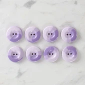 Loren Crafts 8'li Düğme Mor - 1136 thumbnail 2