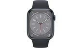 Apple Watch Series 8 GPS 45mm Gece Yarısı Alüminyum Kasa ve Spor Kordon Akıllı Saat - 2