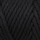 Loren Decor 3 Büküm Makrome İpi Siyah - L006 thumbnail 2