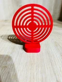 Hedef 9 cm Kırmızı Renk + 21 Paket Plastik Boncuk - 6