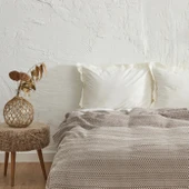 Karaca Home Levi Sütlü Kahve Çift Kişilik Pike - 2