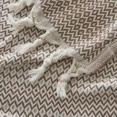 Karaca Home Levi Sütlü Kahve Çift Kişilik Pike - 5