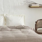 Karaca Home Levi Sütlü Kahve Çift Kişilik Pike - 3