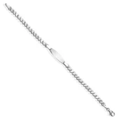 14 Ayar Altın Kaplama Kişiselleştirilmiş Bebek&Çocuk İsim Gümüş Bileklik - BPC00112 thumbnail 7