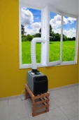WEBESTEN Taşınabilir Portatif Klima+ Portatif Klima Pencere Aparatı Hediye - 4
