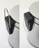 Asma Aparatlı Pedallı Krom Metal 3 Litrelik Çöp Kovası | Şık Hijyenik ve Kullanışlı Tasarım | Otel Buklet Serisi thumbnail 4