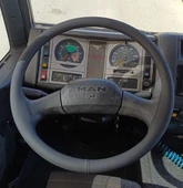 DİKİŞLİ DİREKSİYON KILIFI SİYAH DERİ SİYAH DİKİŞLİ MAN 12.160 KAMYON İÇİN thumbnail 1