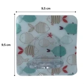 Süper Yapışkanlı Çok Amaçlı Cember Askı 2 Adet thumbnail 5