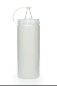 BUFFER® Şeffaf Kapaklı Sızdırmaz Yağlık Sosluk Şişesi Plastik Yağdanlık 400 ml AP-9028 thumbnail 6