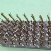 BUFFER® Metal Tel Fırça Plastik Saplı Pas Kir Sökme Temizleme Fırçası thumbnail 5