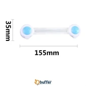 BUFFER® Bebek ve Çocuklar İçin Dolap Çekmece Emniyet Güvenlik Kilidi thumbnail 3