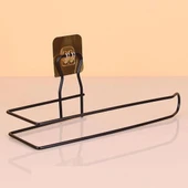 BUFFER® Kendiliğinden Yapışkanlı Krom Paslanmaz Metal Havlu Kağıtlık Aparatı thumbnail 1