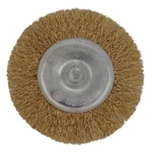 BUFFER® 6'lı Pimli Tel Fırça Seti Pas Yağ Kir Boya Yapışkan Çözücü thumbnail 5