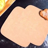 100 Adet Air Fryer Pişirme Kağıdı Tek Kullanımlık Yağ Su Geçirmez Yapışmaz Deliksiz Düz Kare Model thumbnail 5